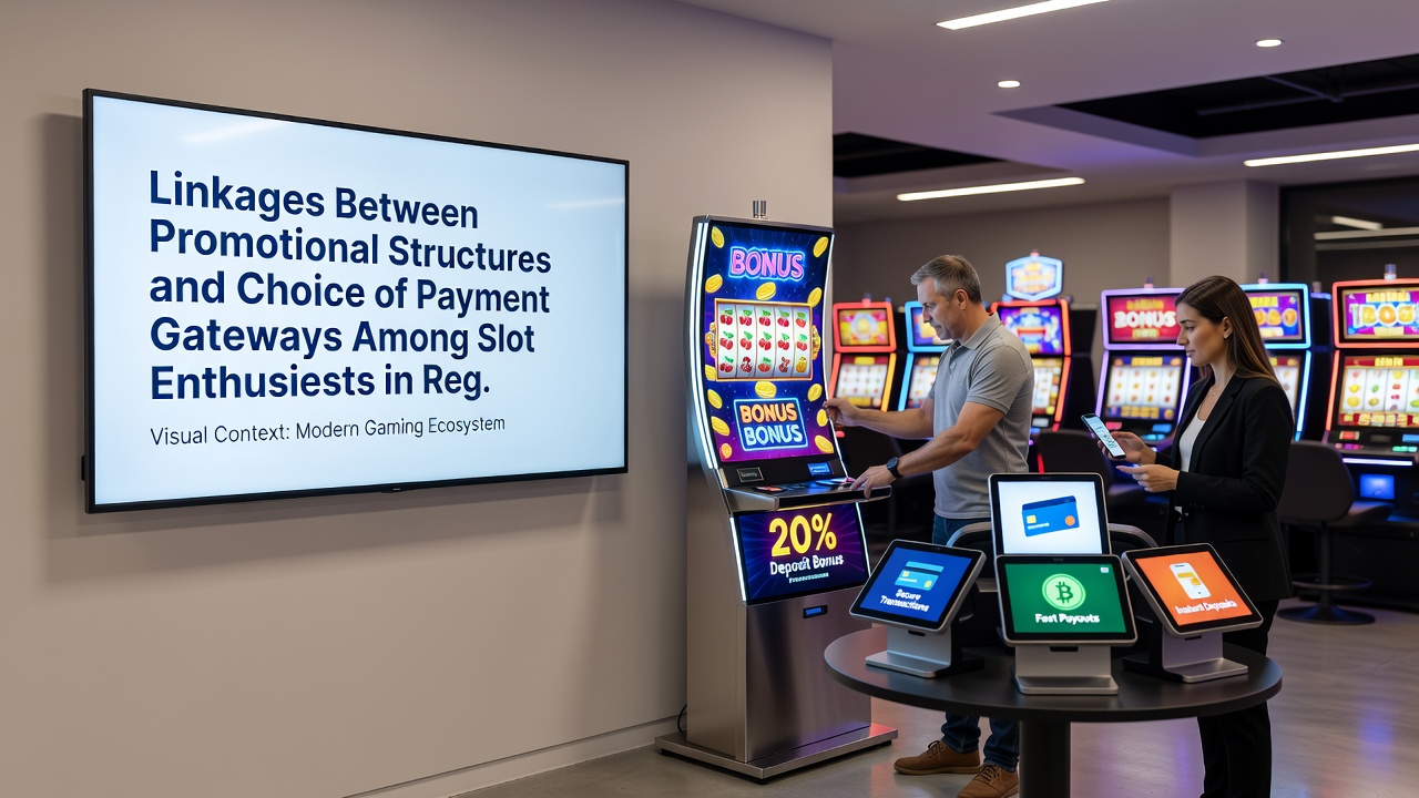 Data visualization showing correlations between promotional timing and payment gateway usage in slot gaming